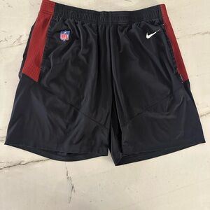 Nike NFL On Field Dri-Fit Athletic Shorts Men's Black/Red Large
